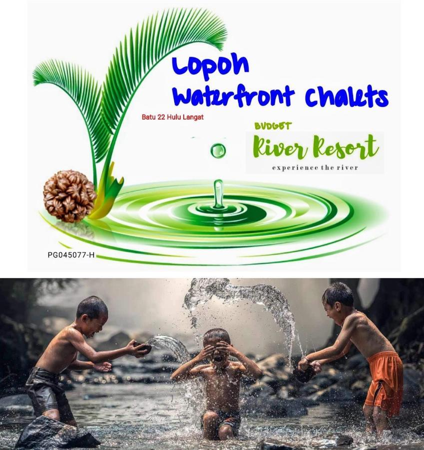 Lopoh Waterfront Budget Chalets Villa Hulu Langat Eksteriør bilde