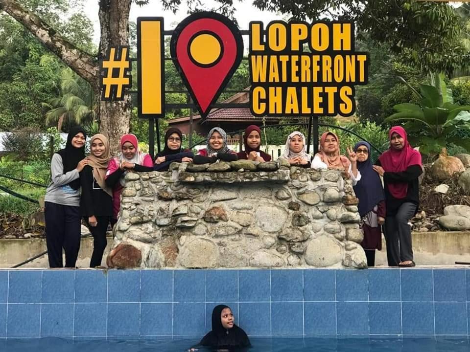 Lopoh Waterfront Budget Chalets Villa Hulu Langat Eksteriør bilde