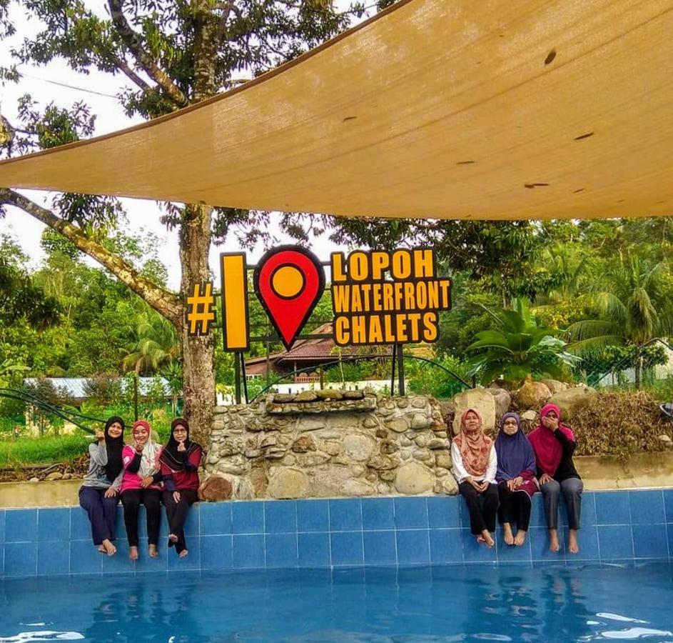 Lopoh Waterfront Budget Chalets Villa Hulu Langat Eksteriør bilde