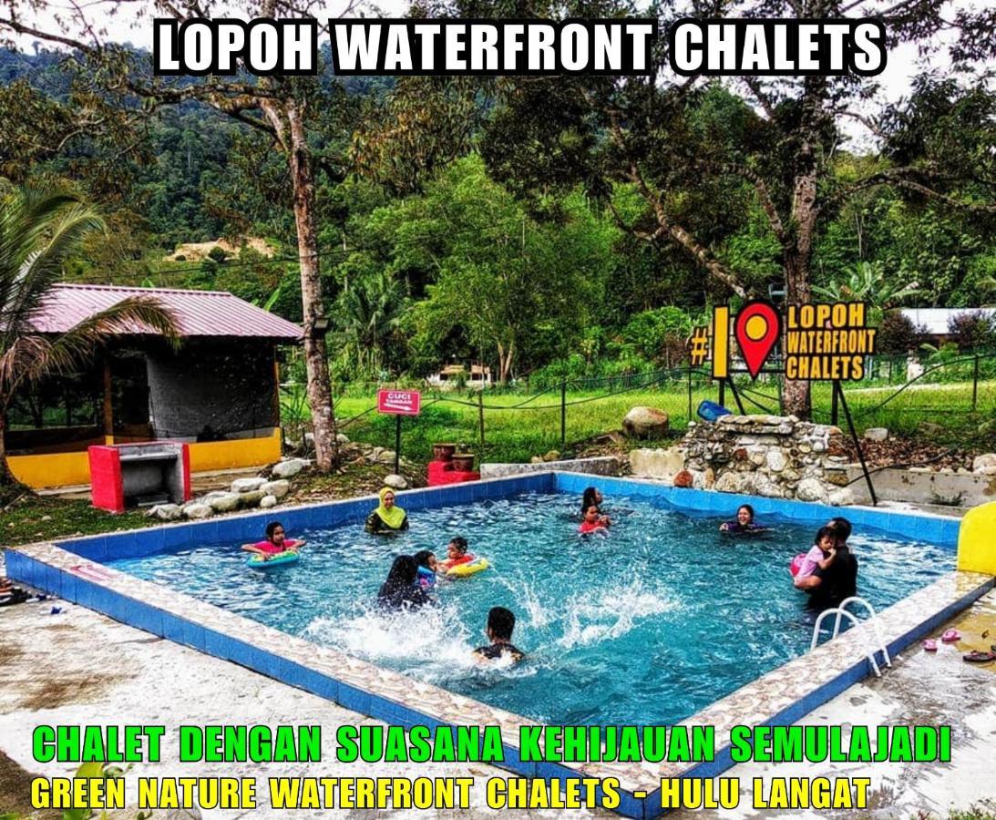 Lopoh Waterfront Budget Chalets Villa Hulu Langat Eksteriør bilde