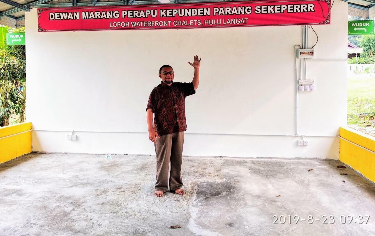 Lopoh Waterfront Budget Chalets Villa Hulu Langat Eksteriør bilde